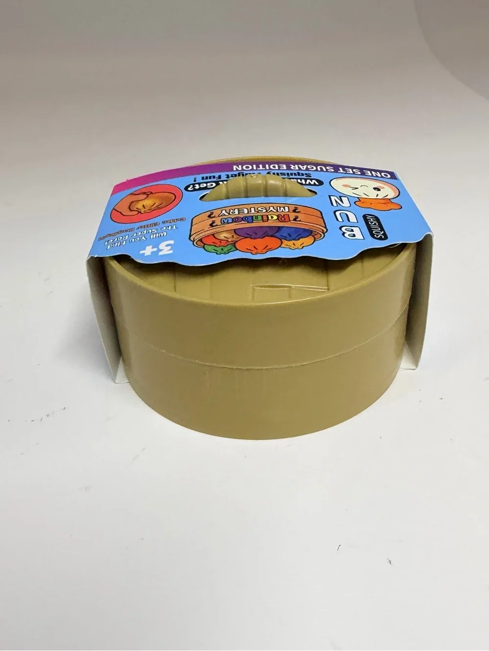 Sugar Edition Squishy Bun Toy - Beige Squishy Fidget